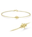 Flower Silver Bracelet BRS-1113