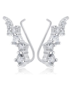 Gorgeous Shape with CZ Stone Earrings EL-3574