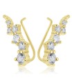 Gorgeous Shape with CZ Stone Earrings EL-3574