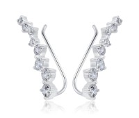 Stunning Designed with CZ Stone Earrings EL-3575 