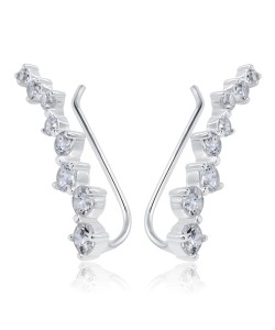 Stunning Designed with CZ Stone Earrings EL-3575 