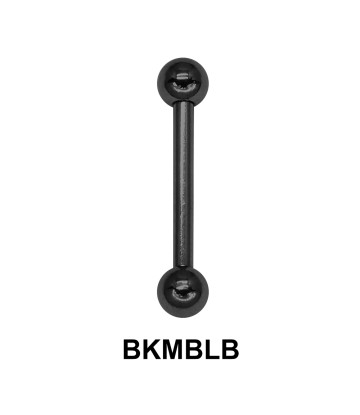 1.2mm Straight Barbells Ball BKMBLB