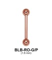 1.6mm Straight Barbells Ball BLB