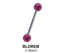Barbells Double Epoxy Rainbow Ball BLDREB