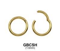 Gold Plated Segment Ring GBCSH 1.6mm