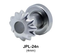 Hollow Flower Ear Piercing CZ Plugs JPL-24n