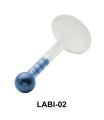 Basic Titanium Labret LABI-02