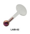 Basic Titanium Labret LABI-02