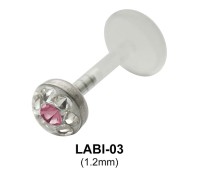 Basic Titanium Labret LABI-03