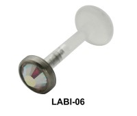 Basic Titanium Labret LABI-06