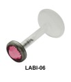 Basic Titanium Labret LABI-06