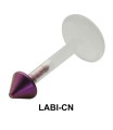 Basic Titanium Labret LABI-CN