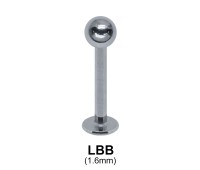 1.6mm Labrets Ball LBB