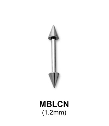 Barbells Cone Basic Face Piercing MBLCN