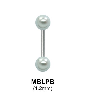 Basic Face Piercing Pearl MBLPB