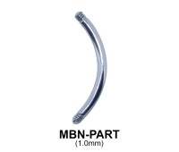 1.0mm Banana Basic Part Threading 1.2mm MBN-PART