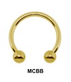 1.2 mm Micro Circular Barbells Ball MCBB