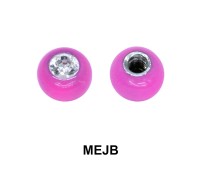 Basic Part Enamel Jewelled Ball MEJB