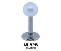 Basic Face Piercing Pearl MLBPB