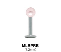 Basic Synthetic Pearl Face Piercing MLBPRB
