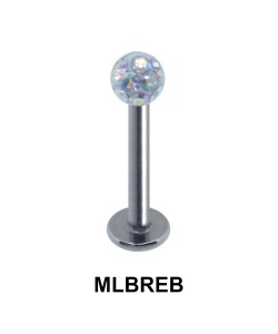 Labret Epoxy Rainbow Ball MLBREB