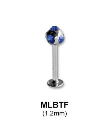 Labrets with Tiffany Ball MLBTF