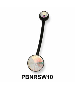 PTFE Double Jewelled Round Bananas PBNRSW-10