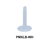 PTFE External Labret Part PMXLB-WH