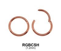 Rose Gold Plated Segment Ring RGBCSH 1.2mm