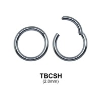 G23 Titanium Segment Ring TBCSH 2.0mm