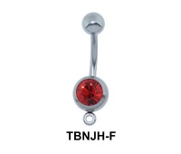 G23 Basic Titanium Belly Piercing TBNJH-F