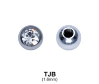 G23 Basic Titanium Jewelled Ball TJB