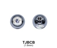G23 Titanium Jewelled Ball  TJBCB