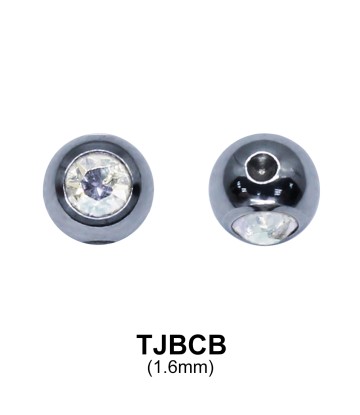 G23 Titanium Jewelled Ball  TJBCB