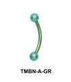 Basic Titanium Anodize Banana Balls TMBN
