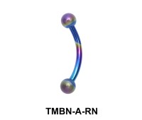 Basic Titanium Anodize Banana Balls TMBN