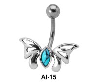 Butterfly Belly Piercing AI-15