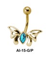Butterfly Belly Piercing AI-15