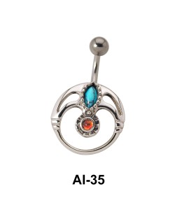 Unique Design Belly Piercing AI-35