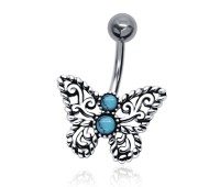 Butterfly Belly Filigree Piercing AI-55