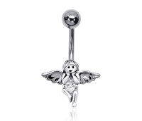 Elf Shaped Belly Piercing ANG-04 