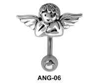 Fairy Shaped Belly Piercing ANG-06