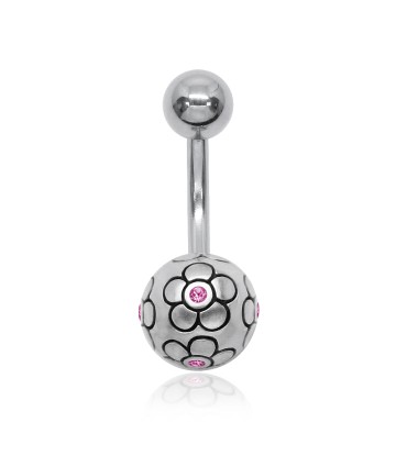 Flower Ball Belly Piercing APB-155