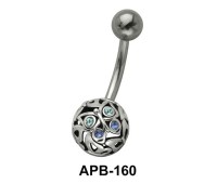 Cute Butterfly Ball Belly Piercing APB-160 