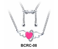 Heart Wings Closure Rings Belly Piercing Chains BCRC-08