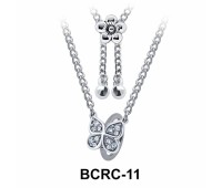 Butterfly Closure Rings Belly Piercing Chains BCRC-11