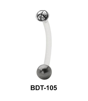 Peace Symbol Belly Piercing BDT-105