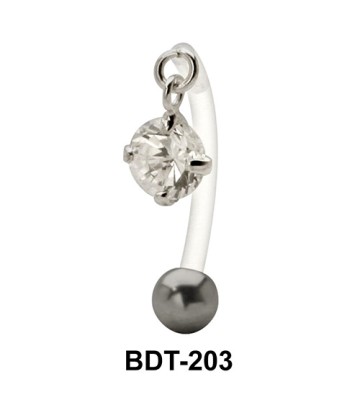 Hanging Stone Belly Piercing BDT-203