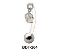 Dangling Stone Belly Piercing BDT-204