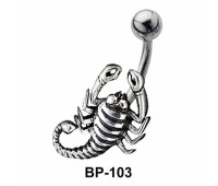 Scorpion Shaped Belly Piercing BP-103